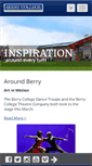 Mobile Screenshot of berrycollege.com